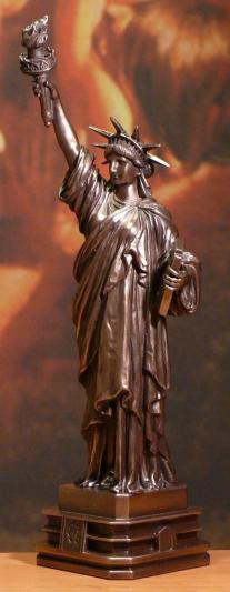 Statua Wolności prezent na szczęście
