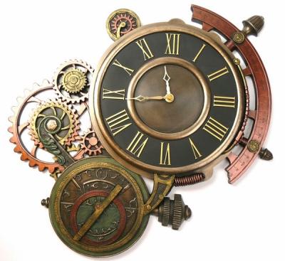 Zegar Astrolabium Steampunk