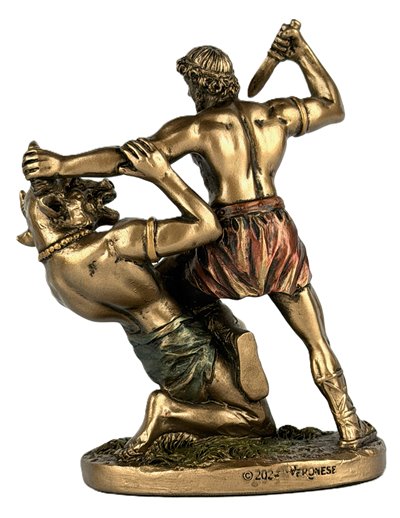Tezeusz Walczący Z Minotaurem Figurka Veronese