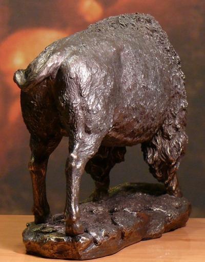 Żubr w brązie Veronese na prezent