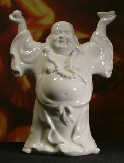 Stojący Budda Porcelana