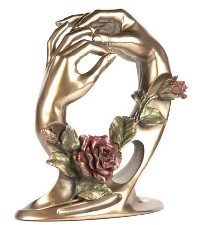 Dłonie zaślubiny Figurka dla Pary