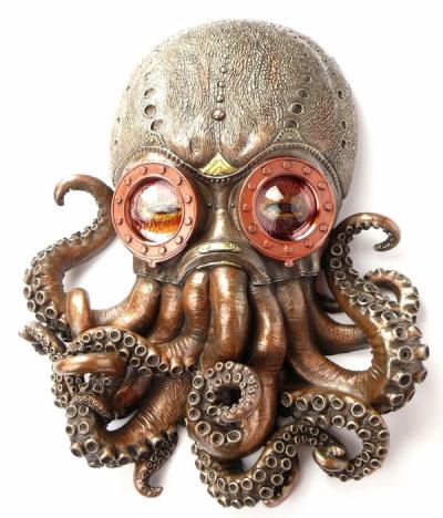 Ośmiornica zawieszka Veronese Steampunk