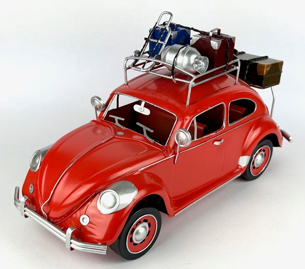 Duży Metalowy model auto retro Garbus na Prezent