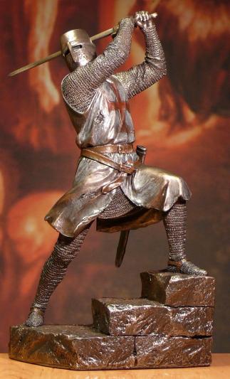 Figurka templariusz z mieczem veronese