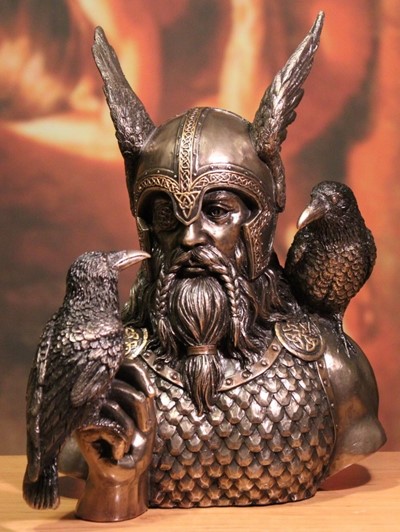 Norweski Bóg Odin Figurka Na Prezent