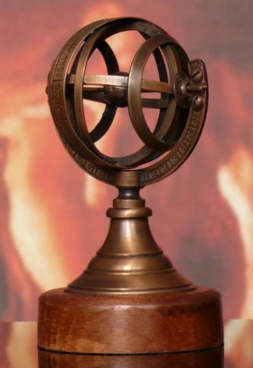 Mosiężne Astrolabium sferyczne COPERNICU