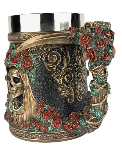 Kubek Kufel Do Piwa Wina Santa Muerte Flores