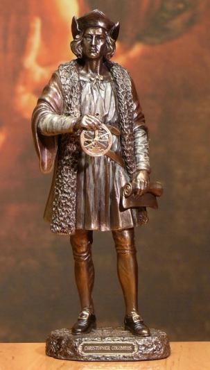 Statuetka Krzysztof Kolumb