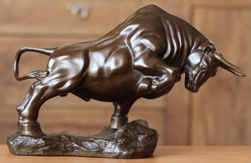 Statuetka Figurka Byk Byka prezent z okazji Awansu