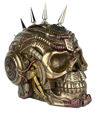 Czacha Czaszka Szkatułka Figura Steampunk Veronese