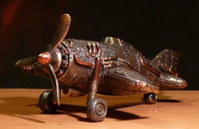 Steampunk Samolot