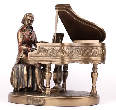 Mozart przy fortepianie prezent dla Taty