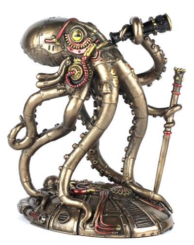 Ośmiornica Steampunk Figurka Veronese