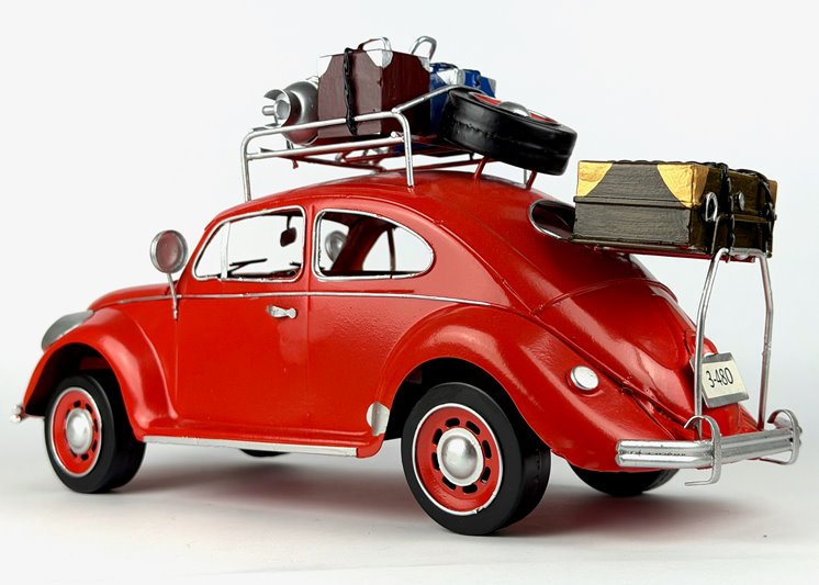 Duży Metalowy model auto retro Garbus na Prezent