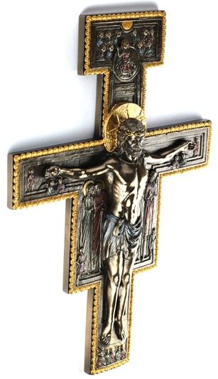 Krucyfiks Krzyż Z San Damiano Na Prezent Veronese