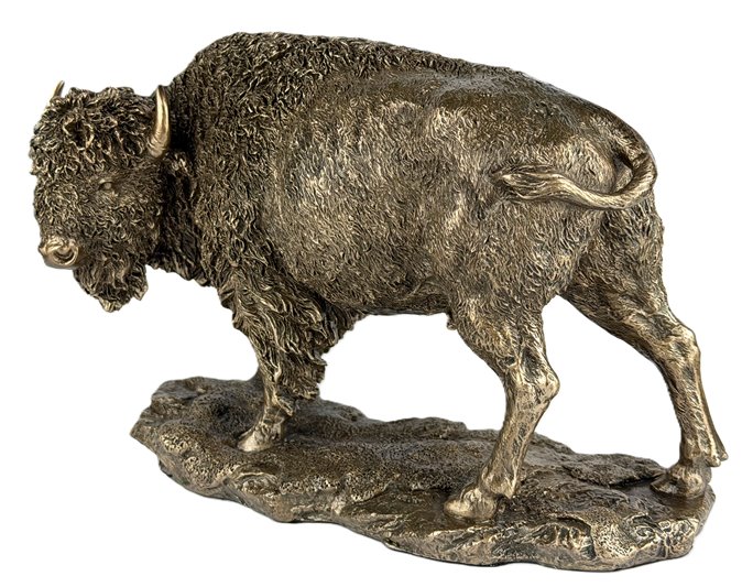 Żubr w brązie Veronese na prezent