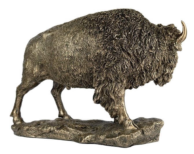 Żubr w brązie Veronese na prezent