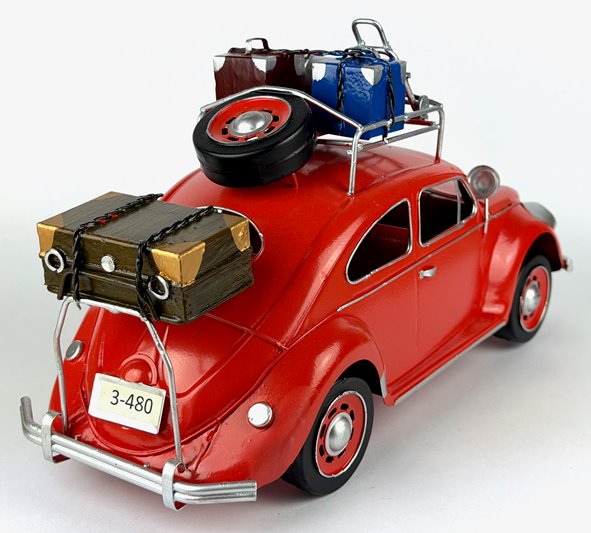 Duży Metalowy model auto retro Garbus na Prezent