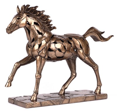 Figura Koń Konia W Galopie Podświetlany Led
