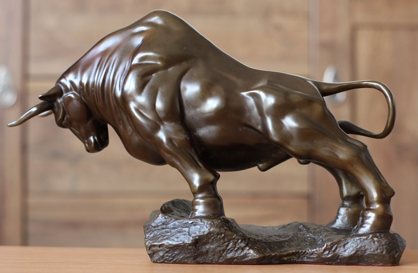 Statuetka Figurka Byk Byka prezent z okazji Awansu