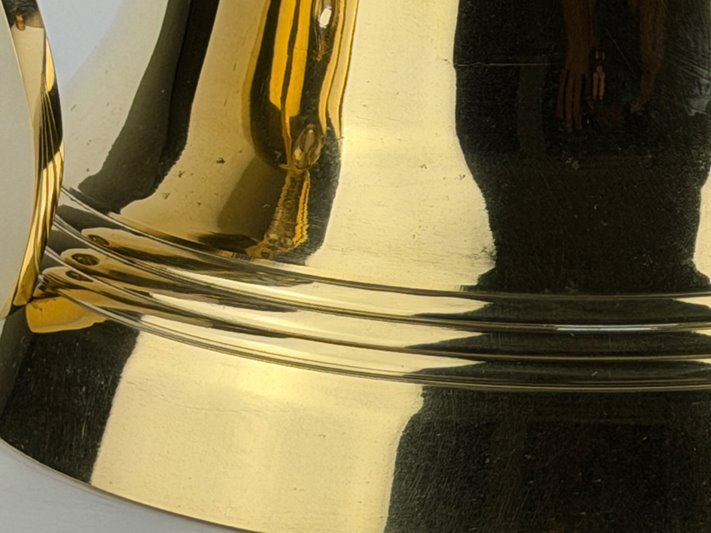 Dzwon ścienny żeglarski duży średnica 25  OUTLET