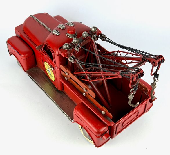 Duży Metalowy model auto Pomoc Drogowa Laweta