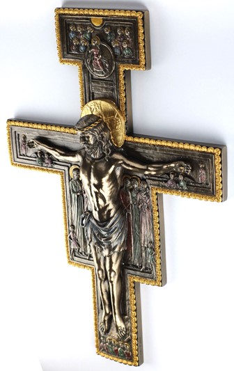 Krucyfiks Krzyż Z San Damiano Na Prezent Veronese