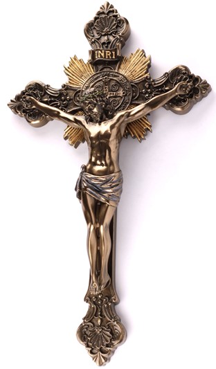 Krucyfiks Krzyż z postacią Jezusa Chrystusa