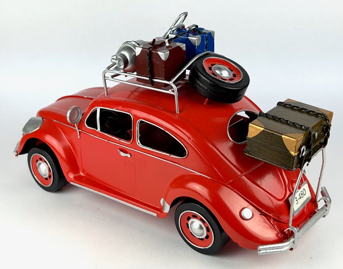 Duży Metalowy model auto retro Garbus na Prezent