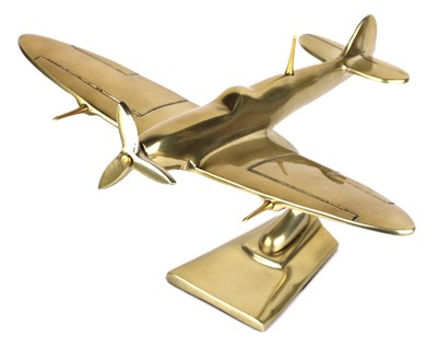 Model Myśliwca Spitfire Statuetka Samolot Prezent