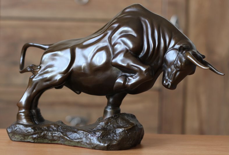 Statuetka Figurka Byk Byka prezent z okazji Awansu