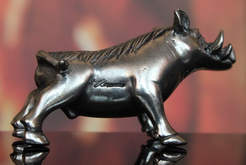 Cynowy Guziec Dzik Veronese Prezent dla Myśliwego