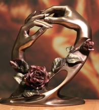 Dłonie zaślubiny Figurka dla Pary