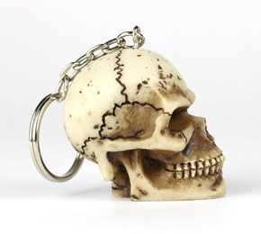 Brelok do kluczy Czaszka breloczek zawieszka