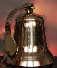 Dzwon ścienny żeglarski duży średnica 25  OUTLET