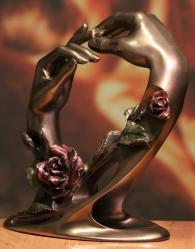 Dłonie zaślubiny Figurka dla Pary