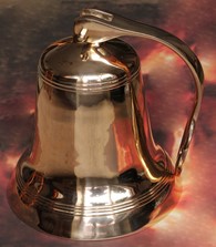 Dzwon ścienny żeglarski duży średnica 25  OUTLET