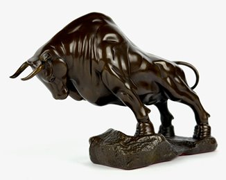 Statuetka Figurka Byk Byka prezent z okazji Awansu