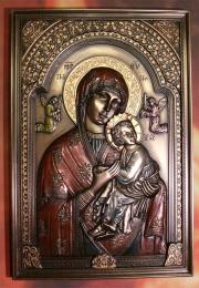 Ikona Obraz z Maryją ozdoba świąteczna
