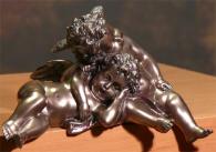 Dwa aniołki Ozdoby Świąteczne