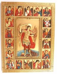 Ikona Święty Michał Archanioł Złota