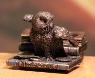 Sowa mała szkatułka prezent na szczęście