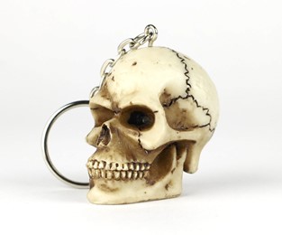 Brelok do kluczy Czaszka breloczek zawieszka