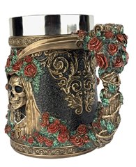 Kubek Kufel Do Piwa Wina Santa Muerte Flores