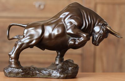 Statuetka Figurka Byk Byka prezent z okazji Awansu