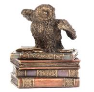 Sowa mała szkatułka prezent na szczęście