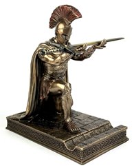 Figurka Rycerz Żołnierz Podstawka Na Pióro