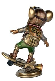 Figurka Odrzutowa Mysz Skater Deskorolkowiec