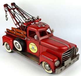 Duży Metalowy model auto Pomoc Drogowa Laweta